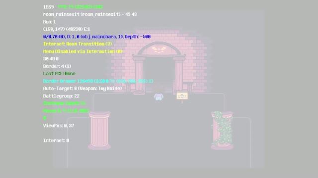 прохождение undertale (РУИНЫ)