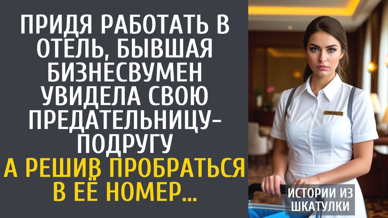 Истории из жизни Придя работать в отель, бывшая бизнесвумен увидела предательницу-подругу… смотреть онлайн