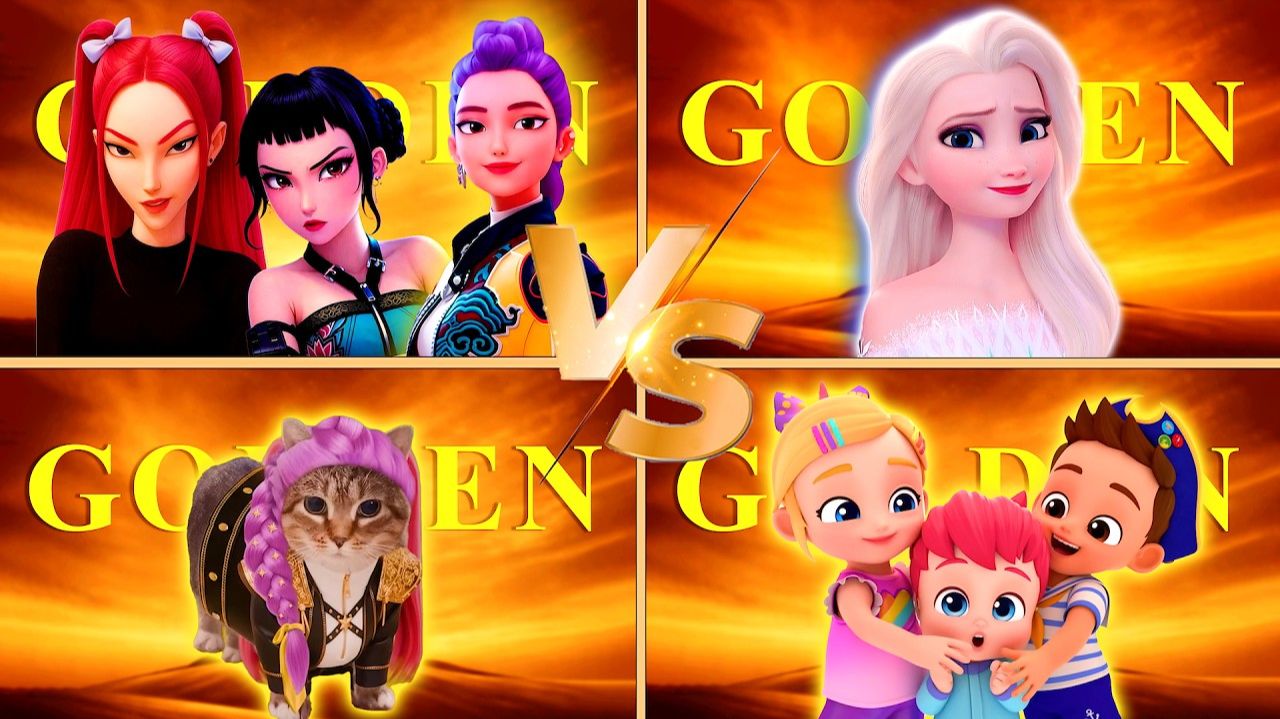 Сода Поп x Эльза Frozen x ХАНТРИКС Голден x OIIA OIIA X Бебефинн x Голден. Мультики для детей