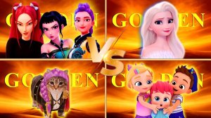 Сода Поп x Эльза Frozen x ХАНТРИКС Голден x OIIA OIIA X Бебефинн x Голден. Мультики для детей