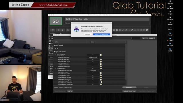 28 C PATCHING FIXTURES PART 2 Qlab Tutorial (Pro Series) смотреть онлайн