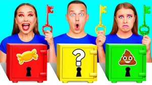 Выбери Правильный Ключ Челлендж _ Съедобная Битва от BaRaDa Challenge