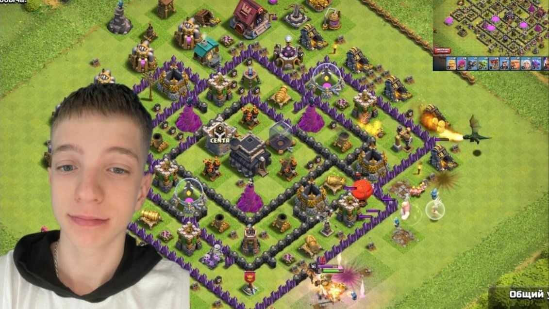 СНОСИМ 20 ТХ В CLASH OF CLANS🔥 смотреть онлайн