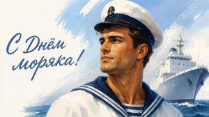 С днём моряка. Самая лучшая музыкальная открытка.