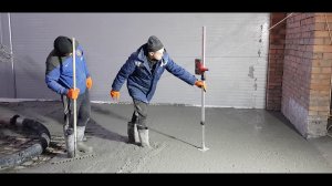 Бетонные полы с топпингом