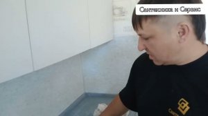 Сантехника и Сервис - Установка смесителя и сифона на каменную мойку
