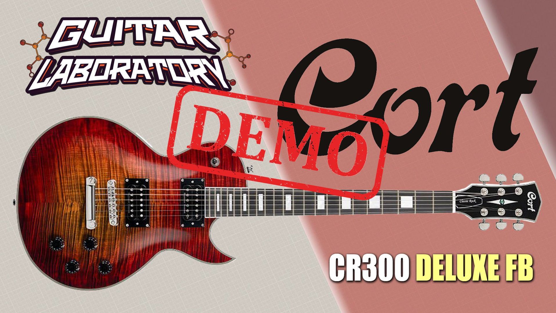 Электрогитара CORT CR300-Deluxe - демонстрация звучания
