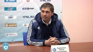 Роберт Евдокимов, главный тренер ФК «Газовик»