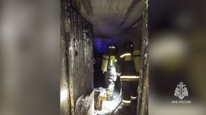(Рыбинск-40) ПОЖАР С ПОСТРАДАВШИМ