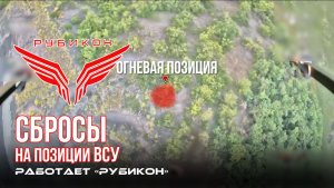 Донбасс. Сбросы на позиции и FPV-дроны ВСУ.