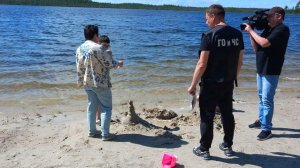 Отдыхающим на пляжах Советского района напомнили об опасности
