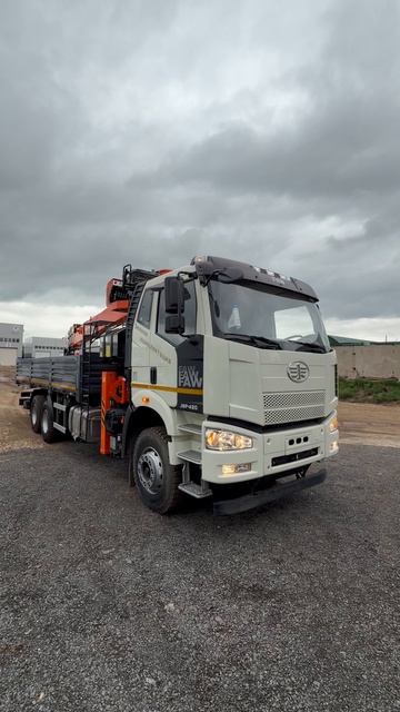 2026 FAW CA3250 6х4 запуск двигателя