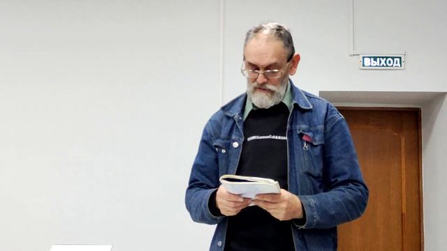 47) Творческий вечер Алексея Морозова "Я отголосок эха что бродит по Руси" ("О месте поэта в жизни")