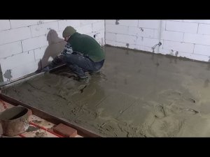 8.Теплые полы по грунту. Все этапы. Видеоинструкция.