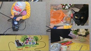 Личный мой лайфхак с поделкой в сад! Миша помощник🧸Мои обычные будни🌸 Готовлю кушать 🥬