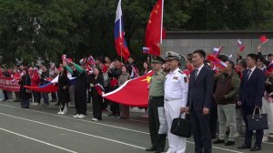 На базу Тихоокеанского флота прибыл отряд кораблей из КНР.