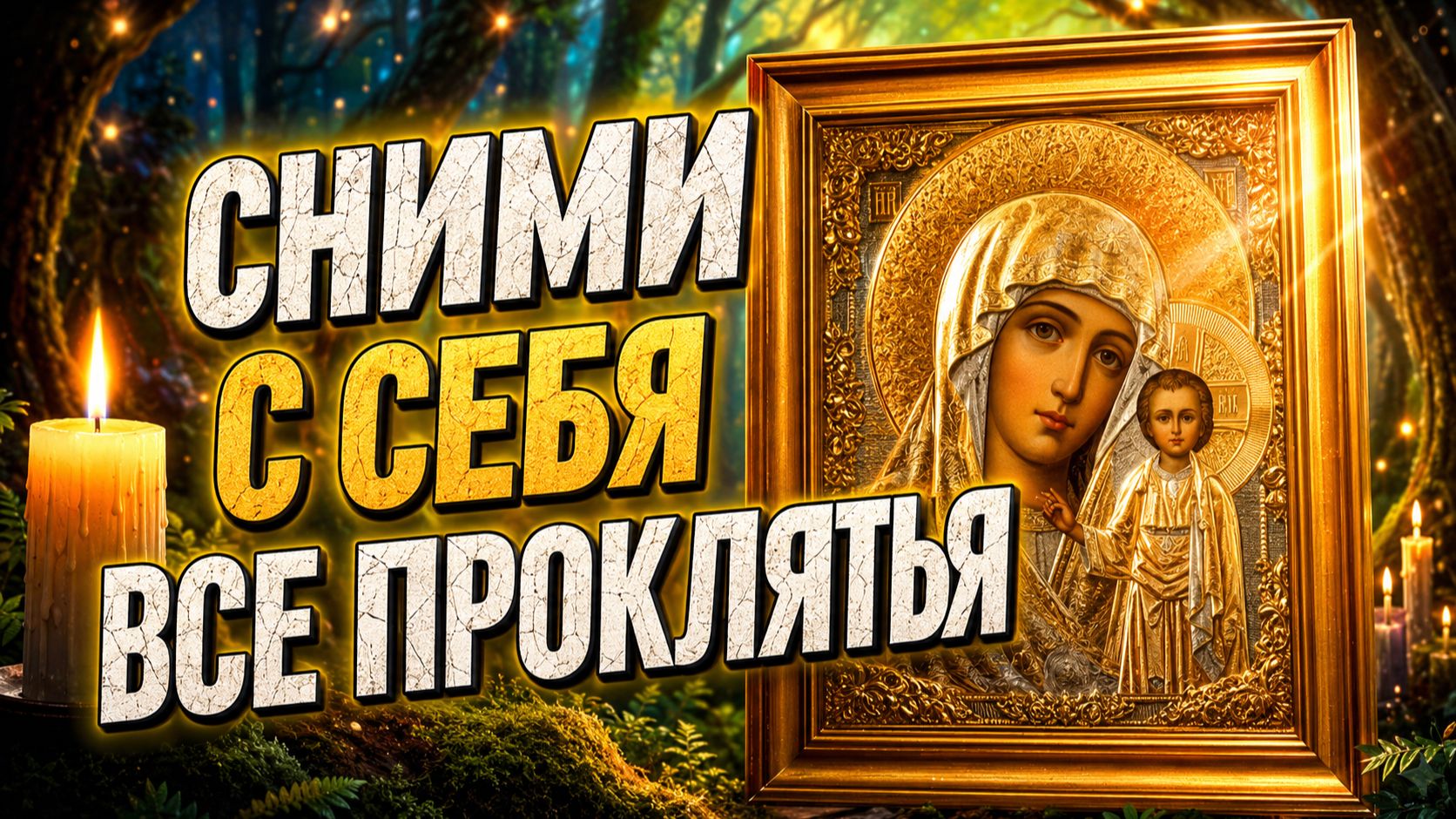 Сними с себя все проклятья, сглаз и тяжесть на душе | Сильная молитва Богородице о защите и очищении