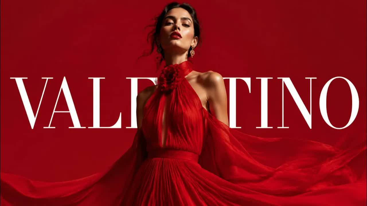 Valentino In Store Fashion Music Rosso Couture Background Playlist June 2026 смотреть онлайн
