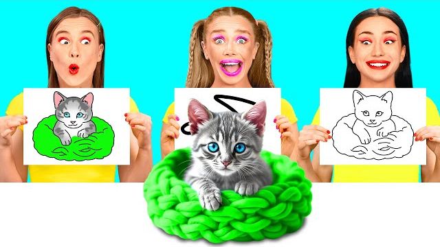 Кто Лучше Нарисует Предмет, Получит Его _ Арт-Челлендж от BaRaDa Challenge смотреть онлайн