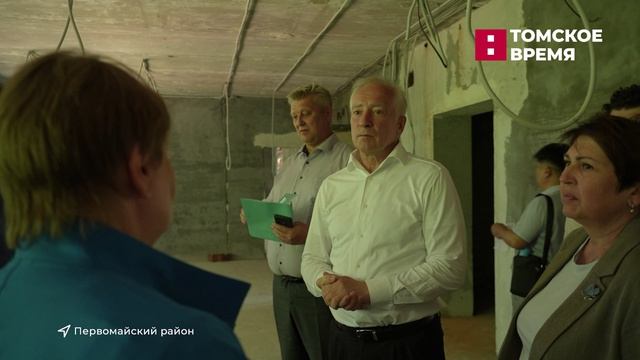 В Томской области продолжается реализация президентской программы по ремонту школ