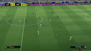 Футбол. Чемпионат мира 2026. Шотландия - Бразилия. Обзор матча [eFootball 2023]