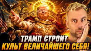 ТРАМП СТРОИТ КУЛЬТ ВЕЛИЧАЙШЕГО СЕБЯ!