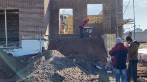 Что сделано на стройке за последнюю неделю. Строим кирпичный дом в городе Туймазы Башкортостан
