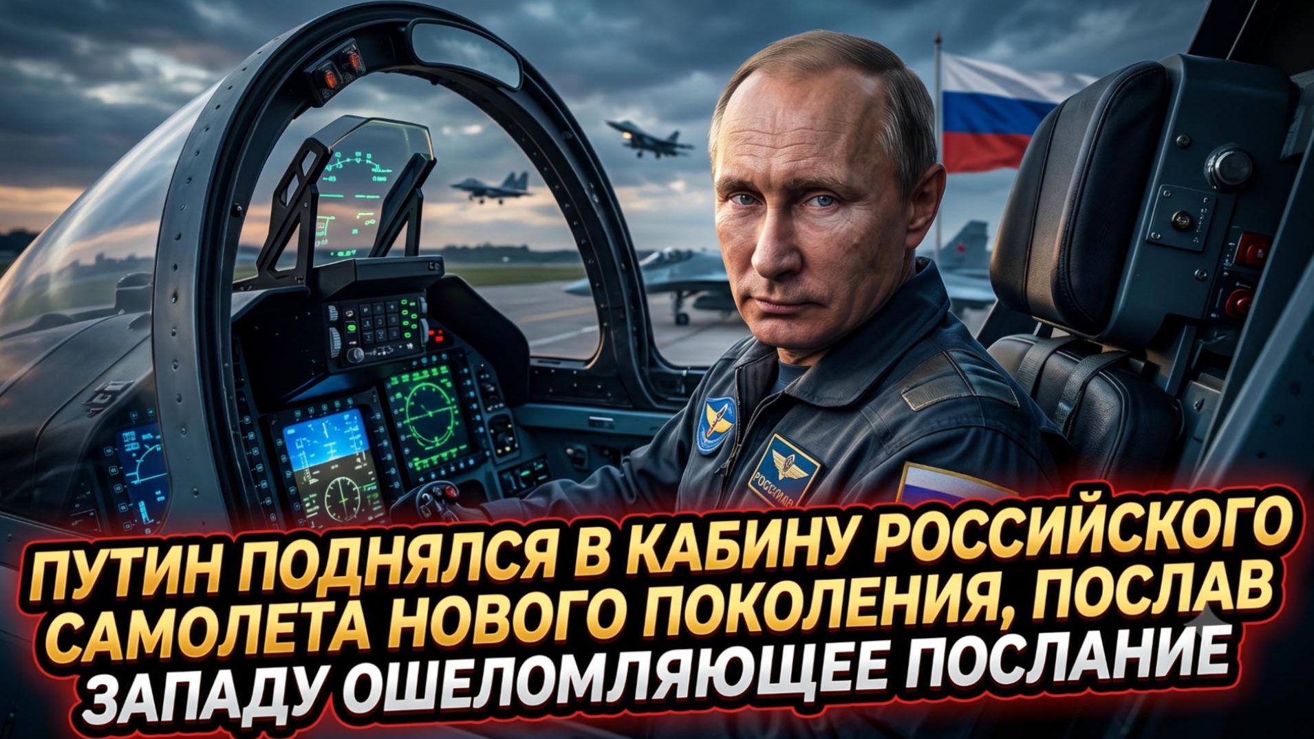 ✈️ Трюк Путина: президент России забрался в новейший самолет и послал Западу четкий месседж