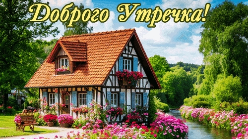 С добрым летним утром. Шикарная музыкальная открытка.
