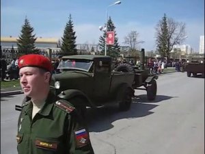 Парад техники 9 мая 2017 в Верхней Пышме 3 часть