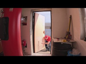 Сильное утепление парадной двери ПЕНОПЛЭКСОМ, не разбирая дверь