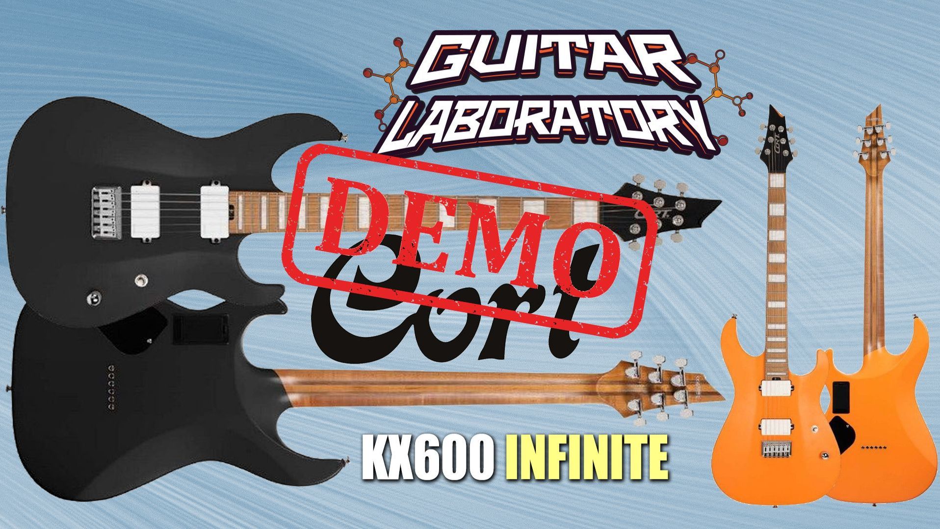 Электрогитара CORT KX600-Infinite - демонстрация звучания