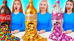 Бедная vs Богатая vs Ультра Богатая еда Челлендж | Эпичная Битва с Едой