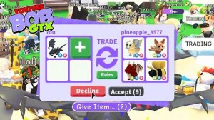 What people trade for SHADOW DRAGON   Что люди дают за Шадоу в Адопт Ми Роблокс