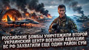 💣 Ад с неба: русские бомбы превратили в пепел второй аэродром ВСУ. Сводка с фронта