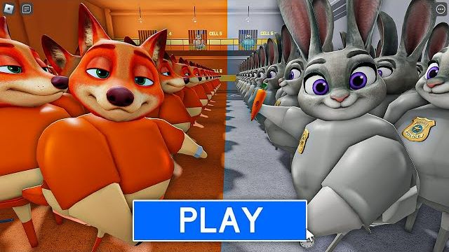 100 НИК против 100 ДЖУДИ в игре BARRY'S PRISON RUN! Новое страшное испытание смотреть онлайн