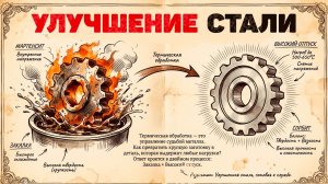 УЛУЧШЕНИЕ СТАЛИ - Объясняю на пальцах за 5 минут (БЕЗ ВОДЫ)