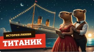 Титаник –  захватывающая история о любви капибар Мультфильм