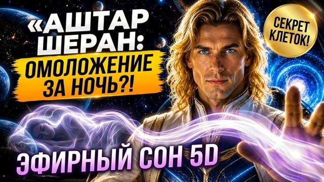 Аштар Шеран - Эфирный Сон Пятого Измерения: Запусти квантовое омоложение клеток за одну ночь смотреть онлайн