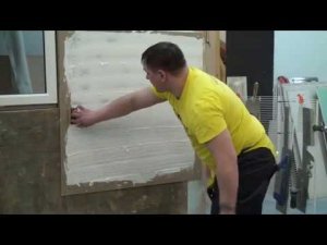Декоративная штукатурка и шпаклёвка, имитирующая фактуру дерева