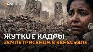 Ад наяву: жуткие кадры землетрясения в Венесуэле расходятся по соцсетям