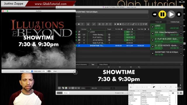 Text Cues  Qlab Tutorial (Pro Series)
