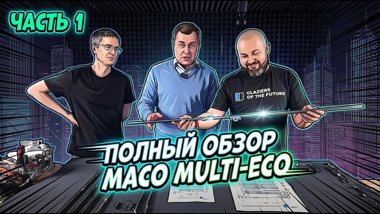 Обзор фурнитуры MACO MULTI-ECO. Полный обзор всех элементов комплекта. смотреть онлайн