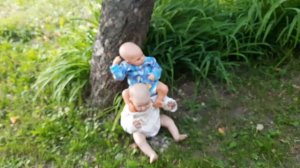 как проходит вечерняя прогулка малышек реборн.