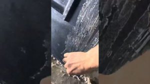 Как снять сухую прилипшую пленку с двери? Решение есть!