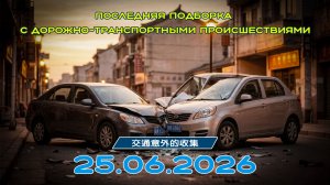 Последняя подборка ДТП 25.06.2026