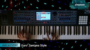 Carlos Santana - Europa / Демонстрация стиля / Ketron Event