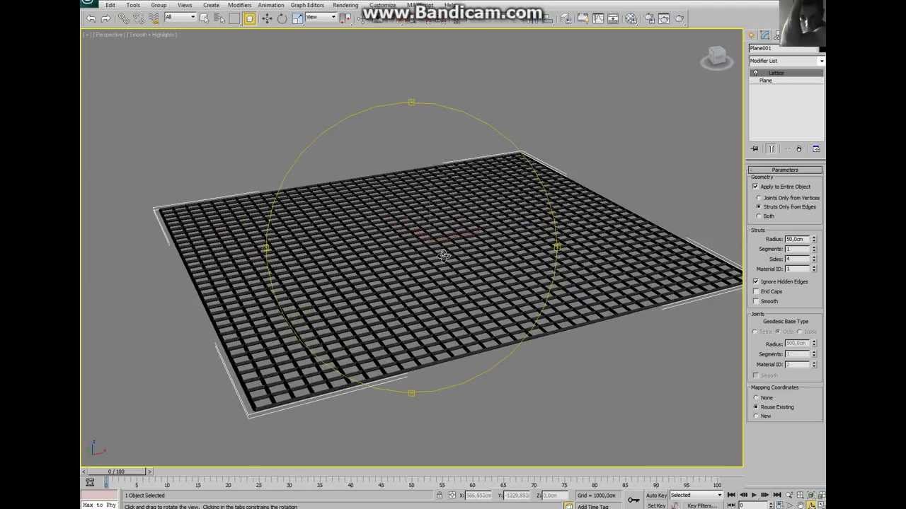 3d max решетка клетка- 3d max урок Edit poly смотреть онлайн
