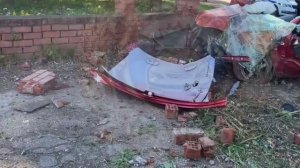 7 человек в машине:в Иваново пьяная компания на Kia Rio врезалась в столб. Один человек погиб.