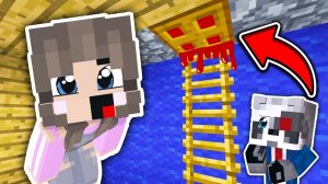 НАШЁЛ СЕКРЕТНЫЙ ЛЮК ДОЧКА РАКУНА в МАЙНКРАФТ SCP СИРЕНОГОЛОВЫЙ MINECRAFT SIREN HEAD